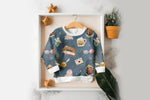 Lade das Bild in den Galerie-Viewer, Supersoft Premium BIO Jersey "Magic Giggles" Night groß 0,5 m
