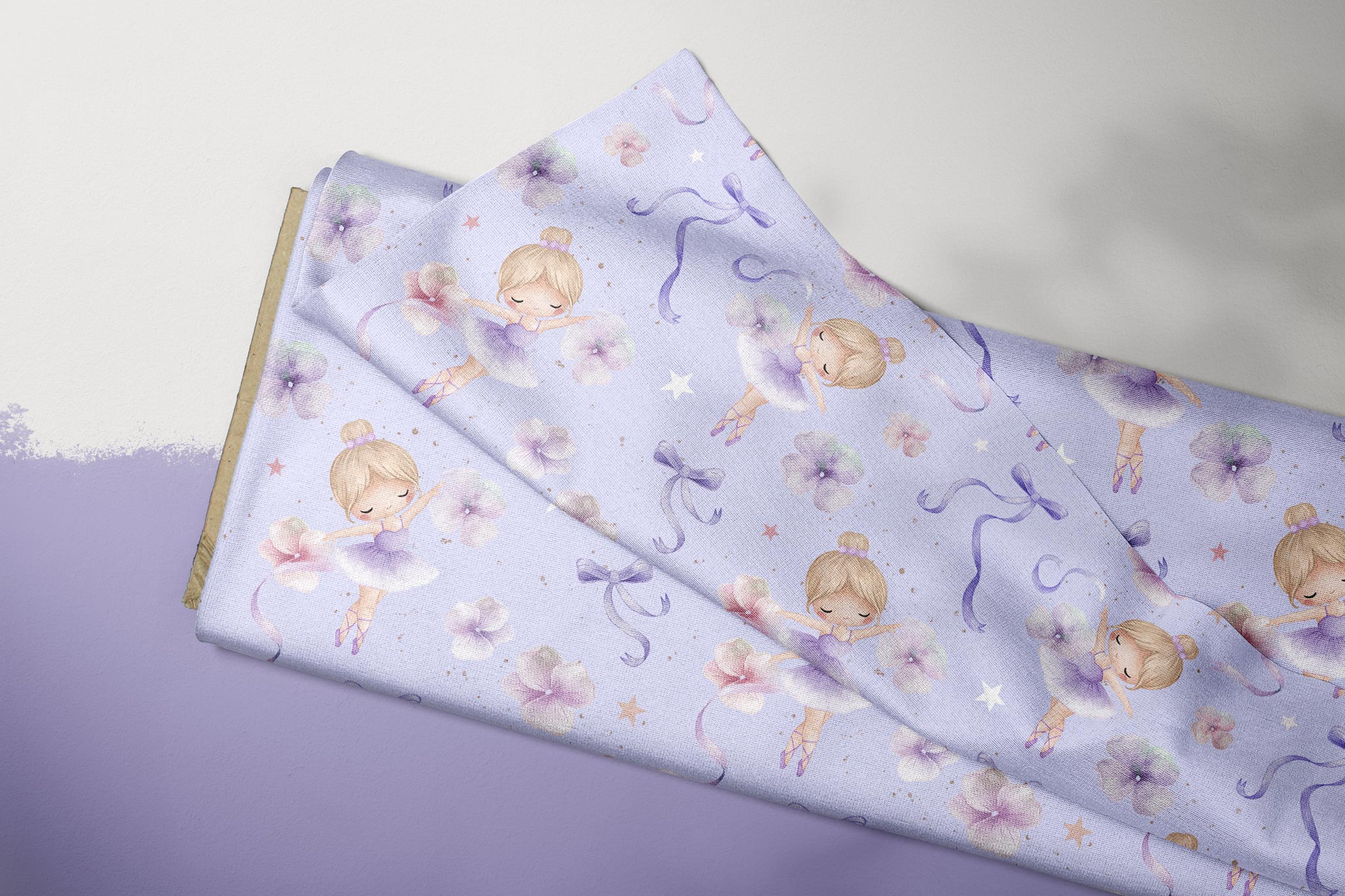 Supersoft Premium Jersey "Pretty Little Ballerina" Blond groß 0,8 m Rest