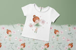 Lade das Bild in den Galerie-Viewer, Bügelbild &quot;Little Ballerina Girl Collection&quot;
