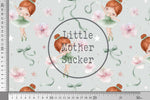 Lade das Bild in den Galerie-Viewer, Supersoft Premium Jersey &quot;Pretty Little Ballerina&quot; Rot groß 0,5 m
