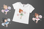 Lade das Bild in den Galerie-Viewer, Bügelbild &quot;Little Ballerina Girl Collection&quot;
