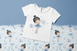 Lade das Bild in den Galerie-Viewer, Bügelbild &quot;Little Ballerina Girl Collection&quot;
