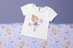 Lade das Bild in den Galerie-Viewer, Bügelbild &quot;Little Ballerina Girl Collection&quot;
