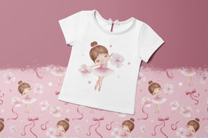 Bügelbild "Little Ballerina Girl Collection"