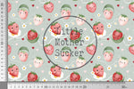 Lade das Bild in den Galerie-Viewer, BIO French Terry &quot;Sweet Strawberries&quot; COLLECTION 0,5 m Lager
