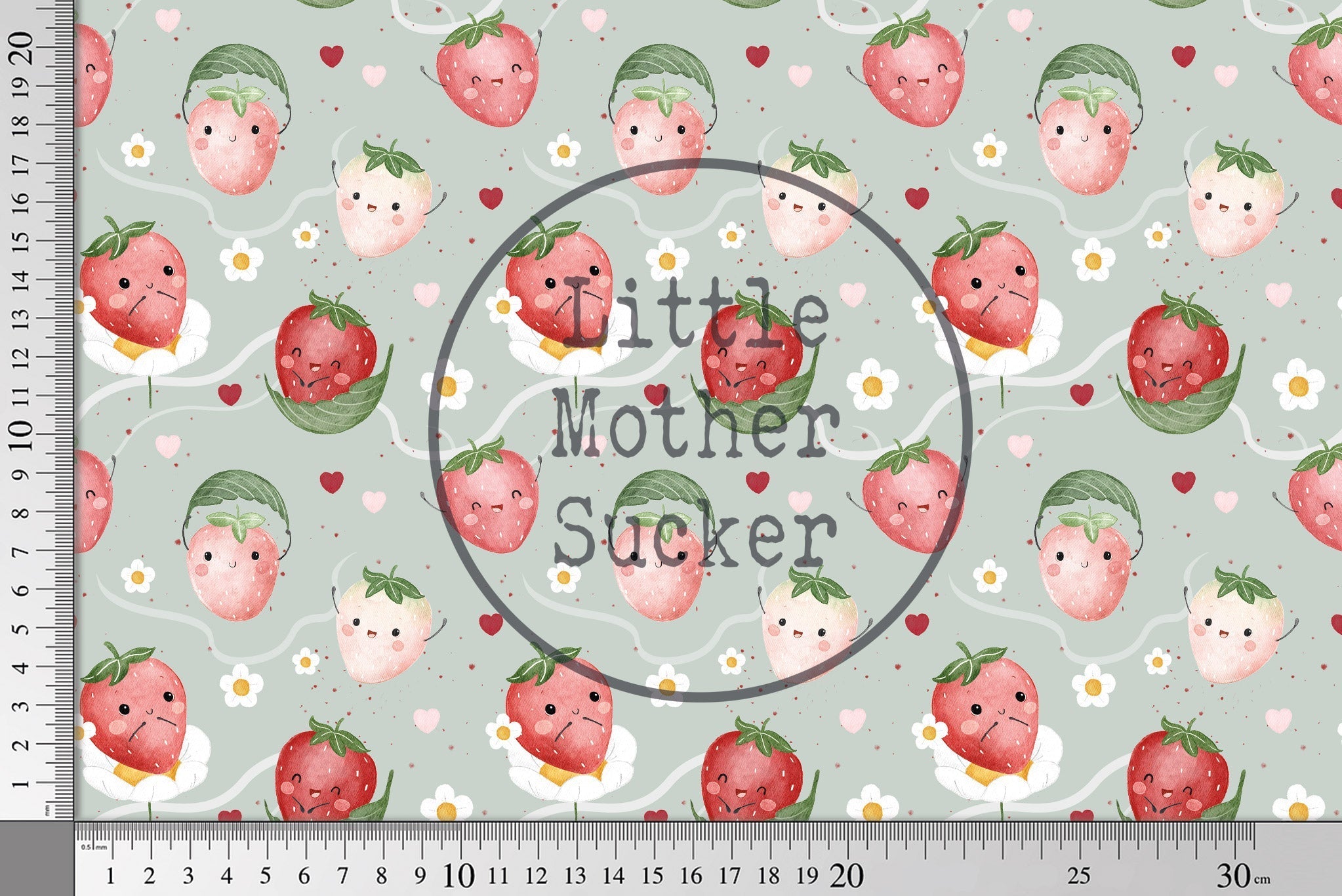 Design "Sweet Strawberries" COLLECTION 0,5 m