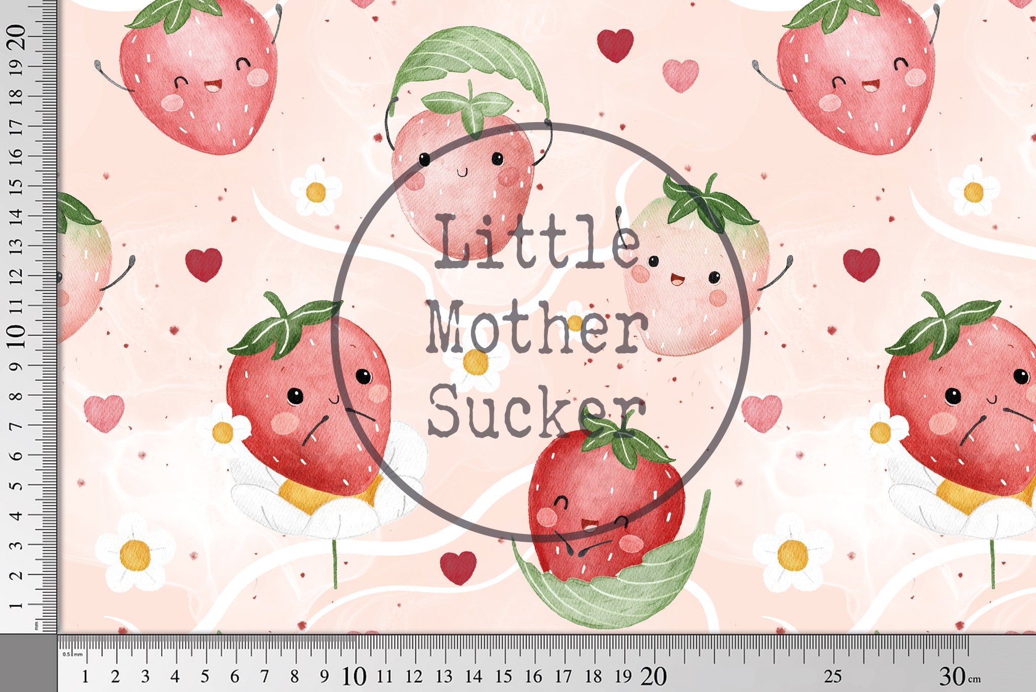 Design "Sweet Strawberries" COLLECTION 0,5 m