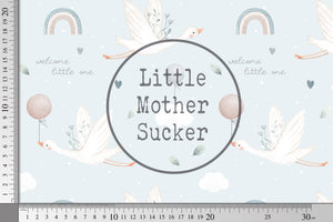BIO French Terry "Welcome Little One" COLLECTION 0,5 m Lager