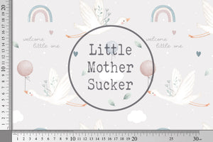 BIO French Terry "Welcome Little One" COLLECTION 0,5 m Lager