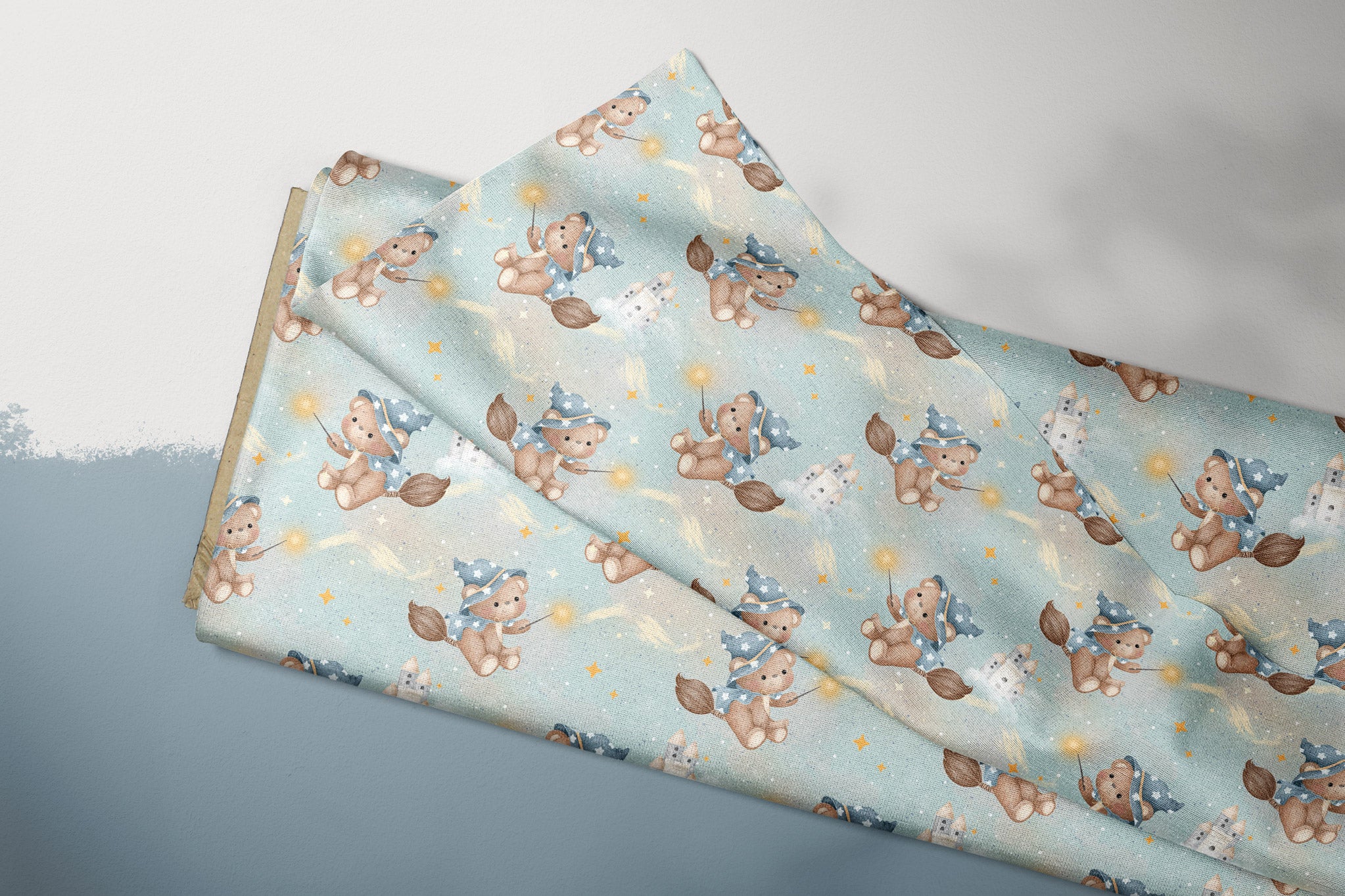 Supersoft Premium Jersey "Wizard Bear" Dream klein 0,5 m