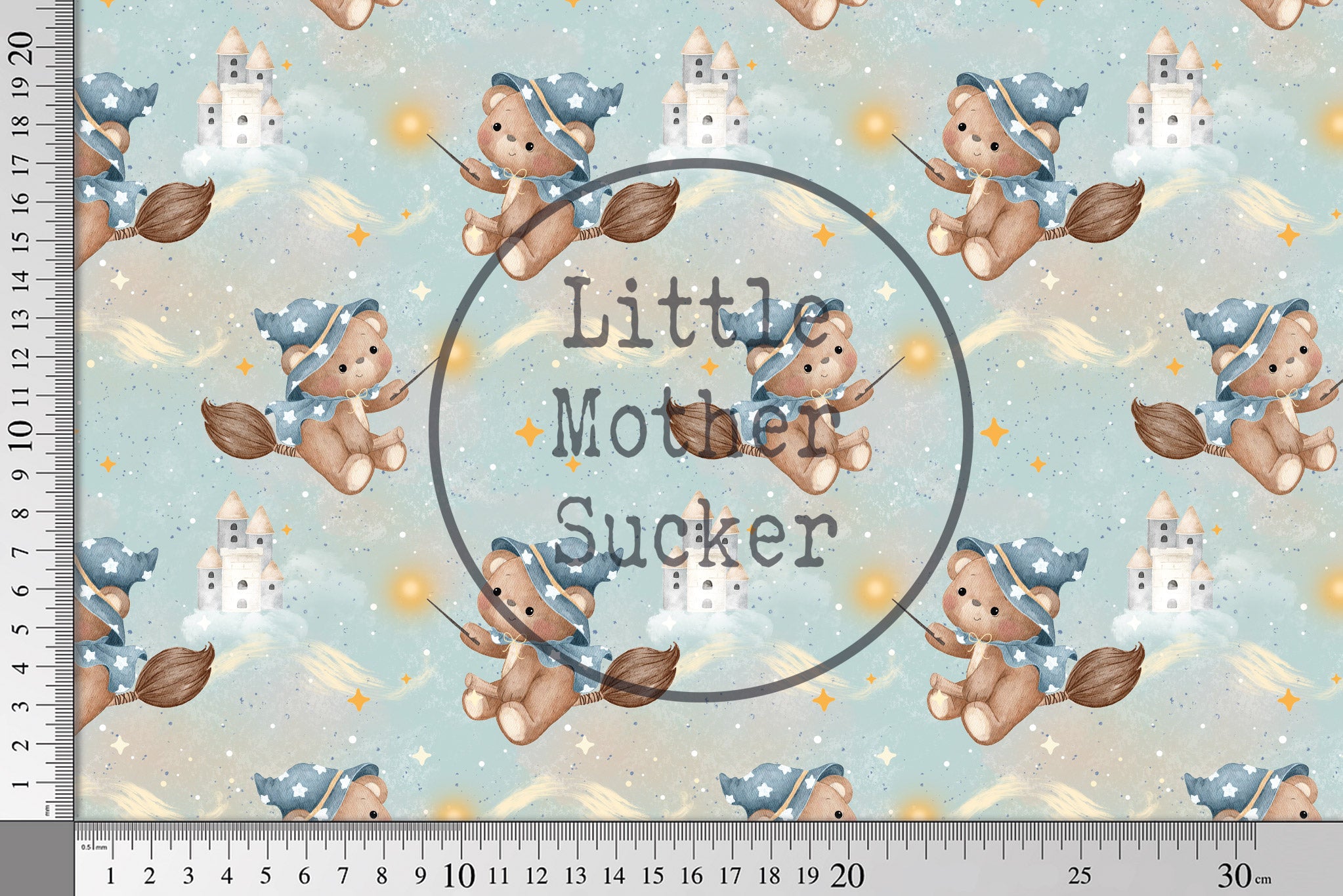 Supersoft Premium Jersey "Wizard Bear" Dream klein 0,5 m