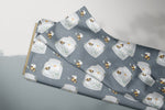 Lade das Bild in den Galerie-Viewer, Supersoft Premium BIO French Terry "Hummelbert" Glas 0,5 m

