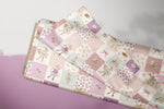 Lade das Bild in den Galerie-Viewer, Supersoft Premium BIO French Terry "Nezumi" Quilt 0,5 m
