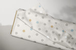 Lade das Bild in den Galerie-Viewer, Supersoft Premium BIO Jersey "Oatmilk" Dots 0,5 m
