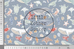 Lade das Bild in den Galerie-Viewer, Frottee Jersey "You, Me and the Sea" COLLECTION 0,5 m
