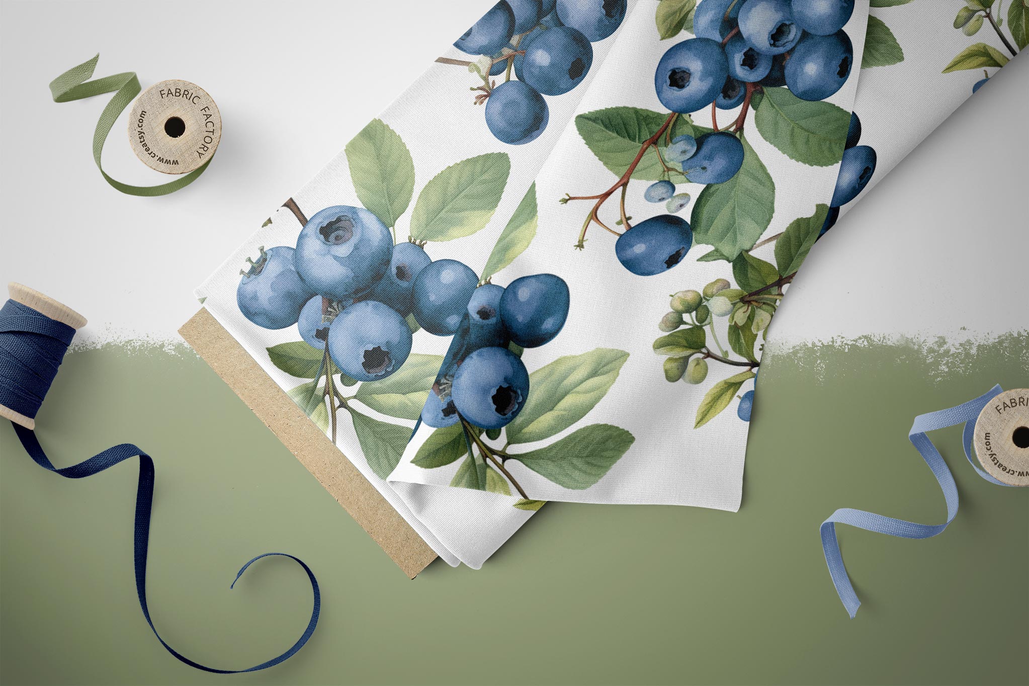 Design "Blueberries" COLLECTION 0,5 m