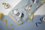 Lade das Bild in den Galerie-Viewer, Frottee Jersey "Cupcakes Blueberry" COLLECTION
