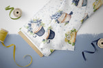 Lade das Bild in den Galerie-Viewer, Frottee Jersey "Cupcakes Blueberry" COLLECTION

