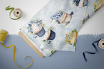 Lade das Bild in den Galerie-Viewer, Frottee Jersey "Cupcakes Blueberry" COLLECTION
