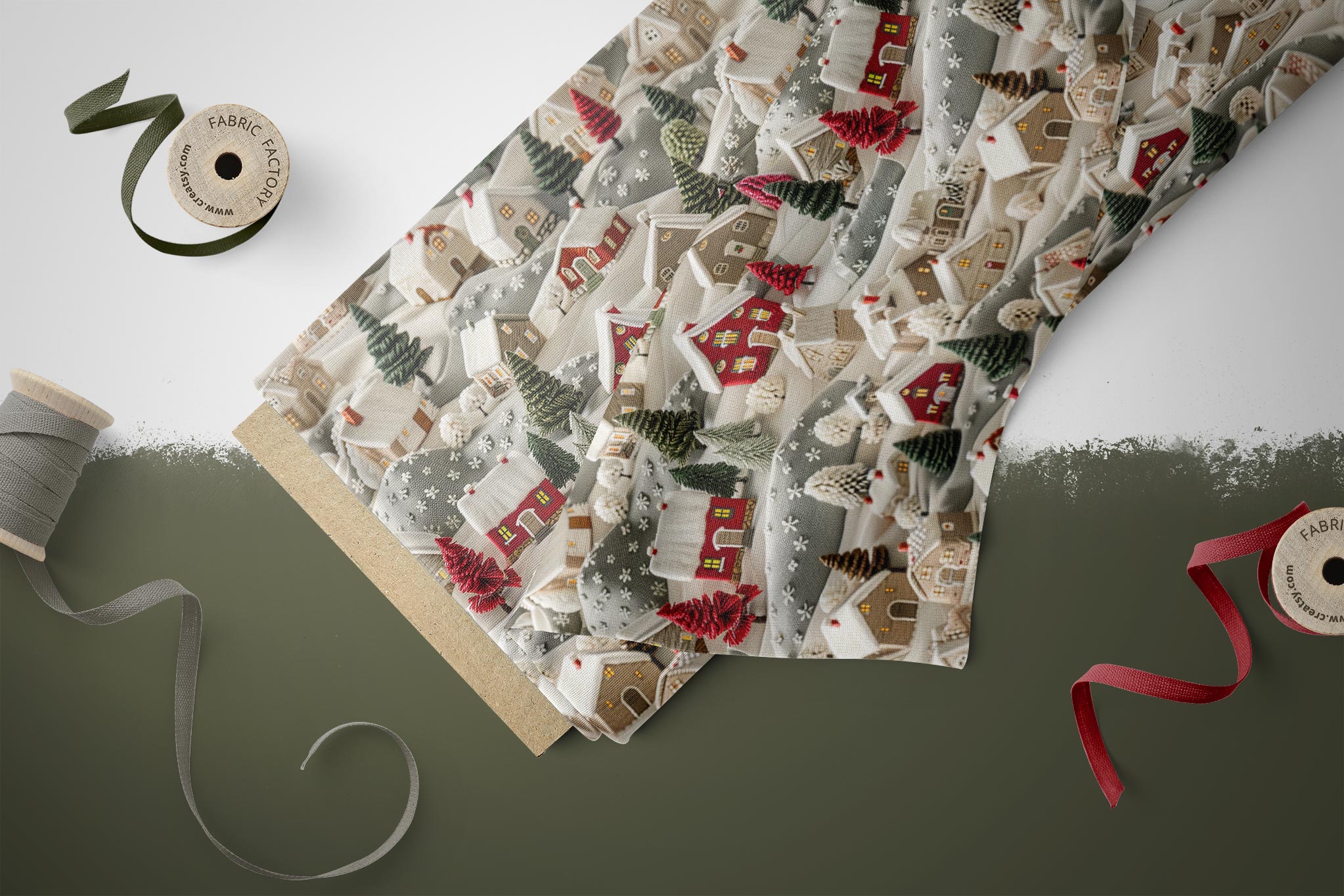 Design "Christmas Embroidery" COLLECTION 0,5 m