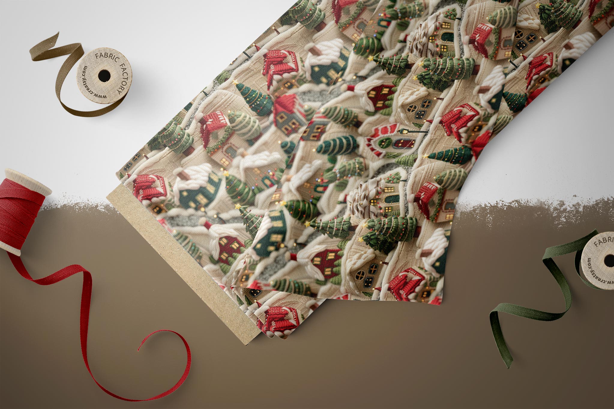 Design "Christmas Embroidery" COLLECTION 0,5 m