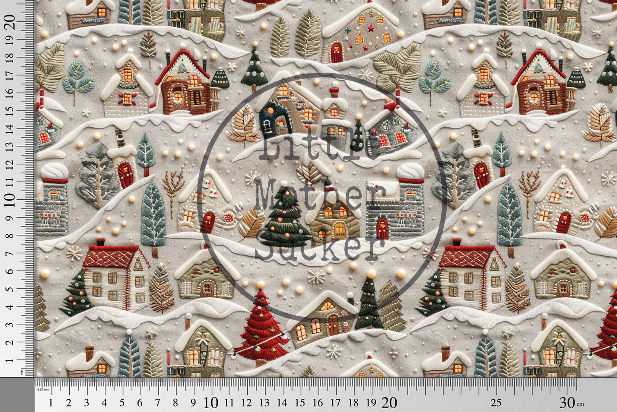 Design "Christmas Embroidery" COLLECTION 0,5 m