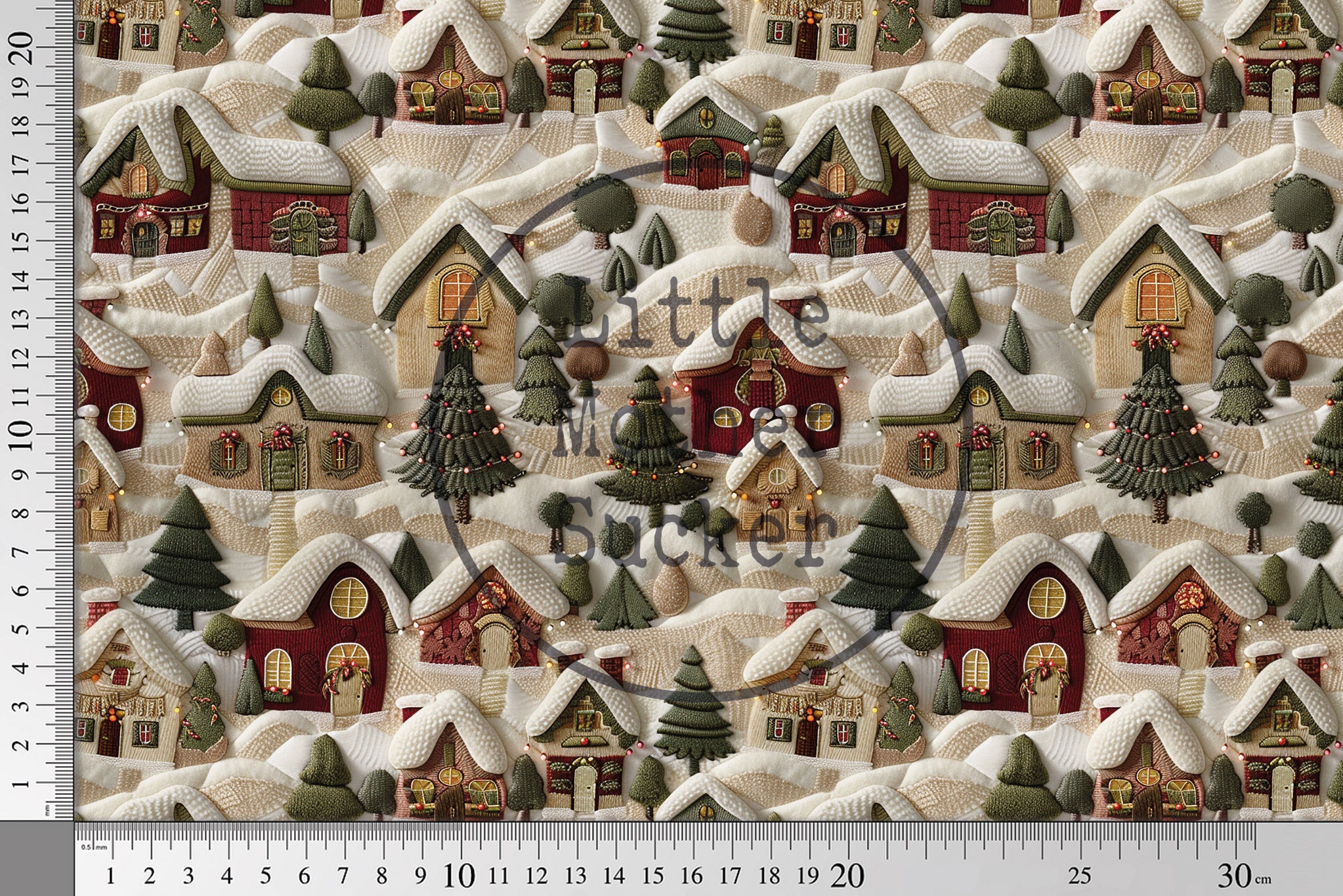 Design "Christmas Embroidery" COLLECTION 0,5 m