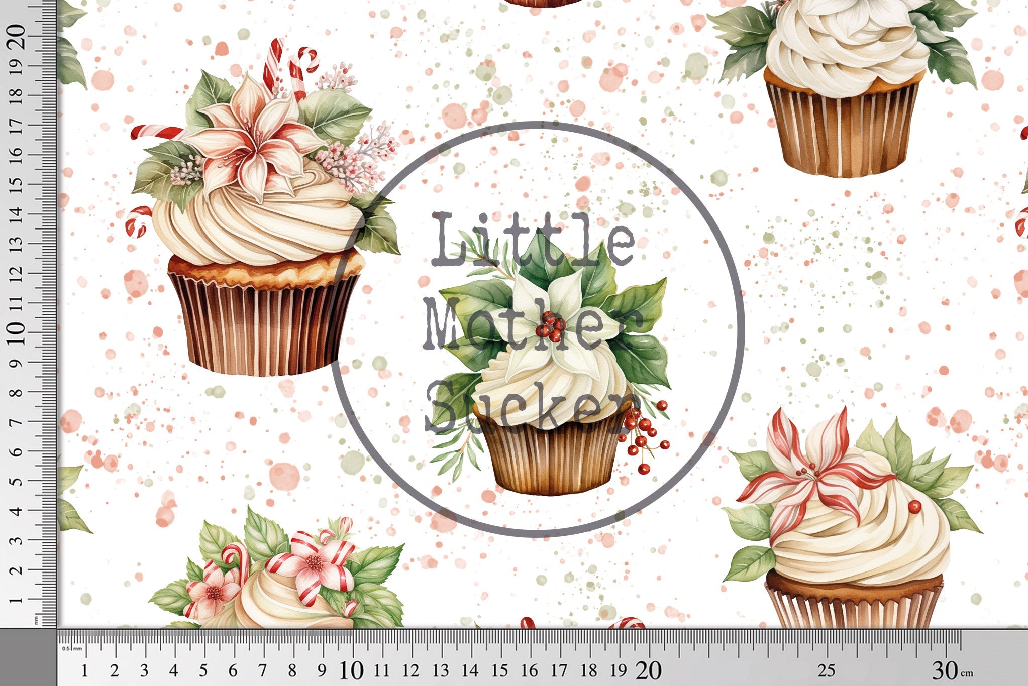 Design "Cupcakes Christmas" COLLECTION