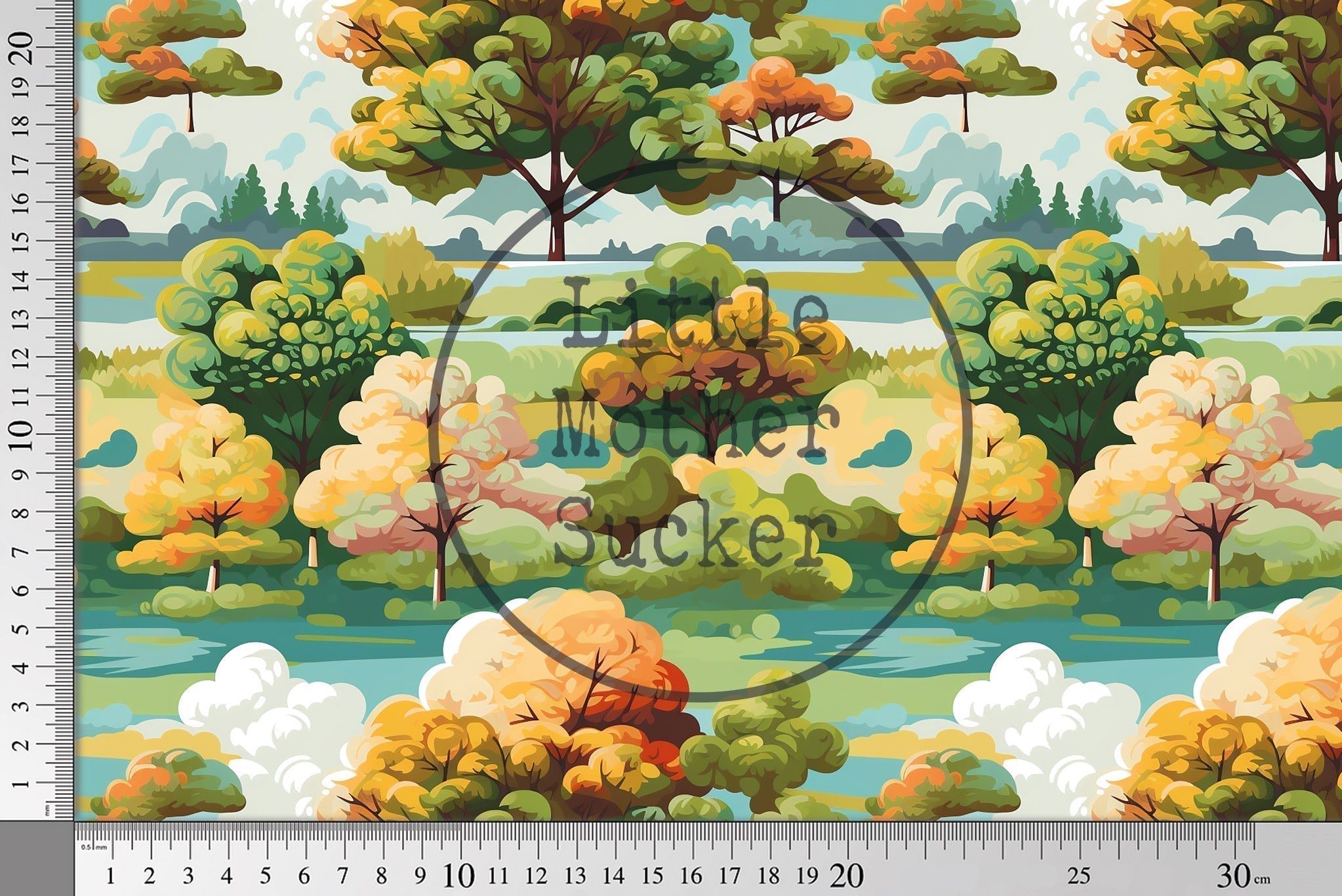 Design "Colorful Trees" COLLECTION 0,5 m