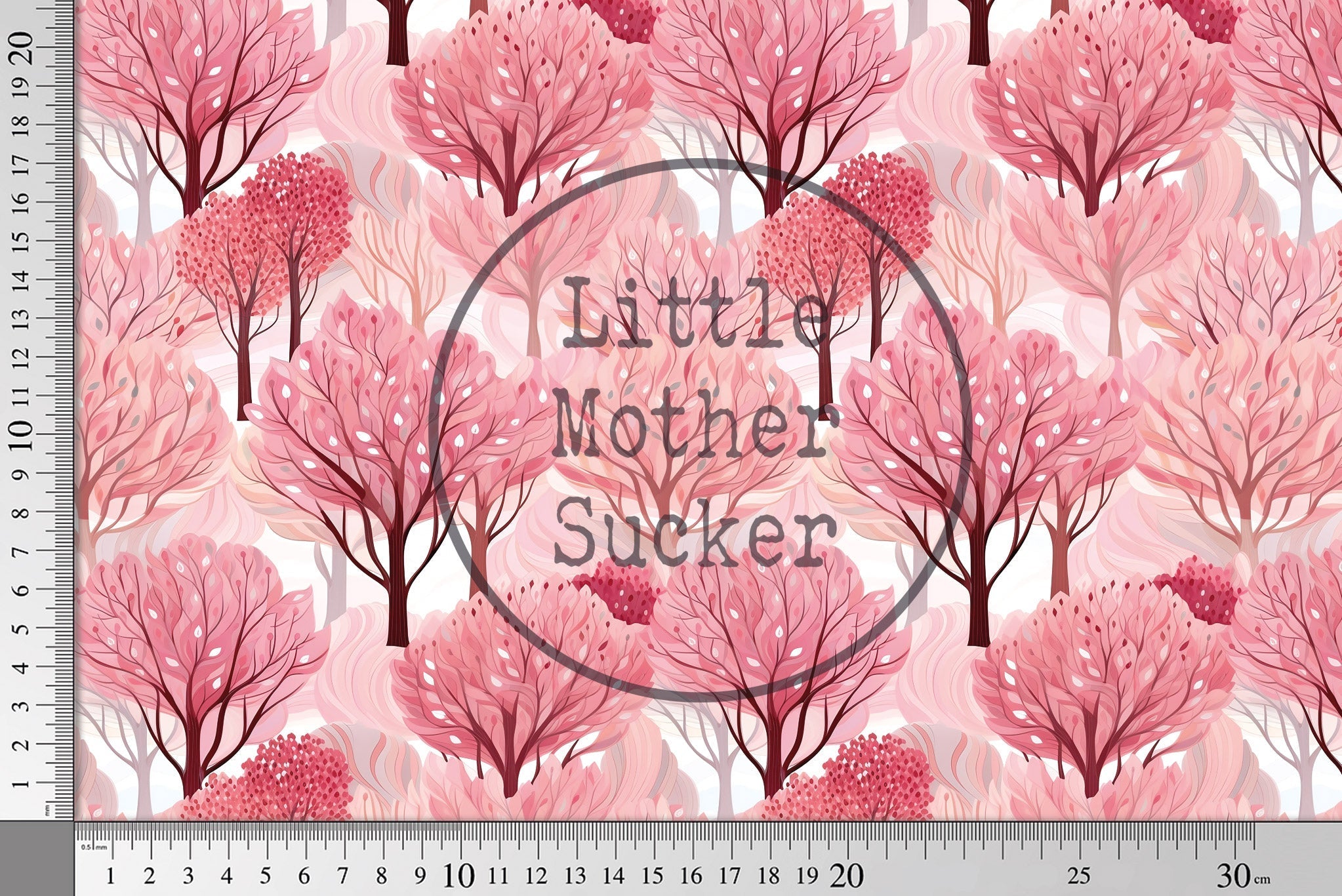 Lycra "Colorful Trees" COLLECTION 0,5 m