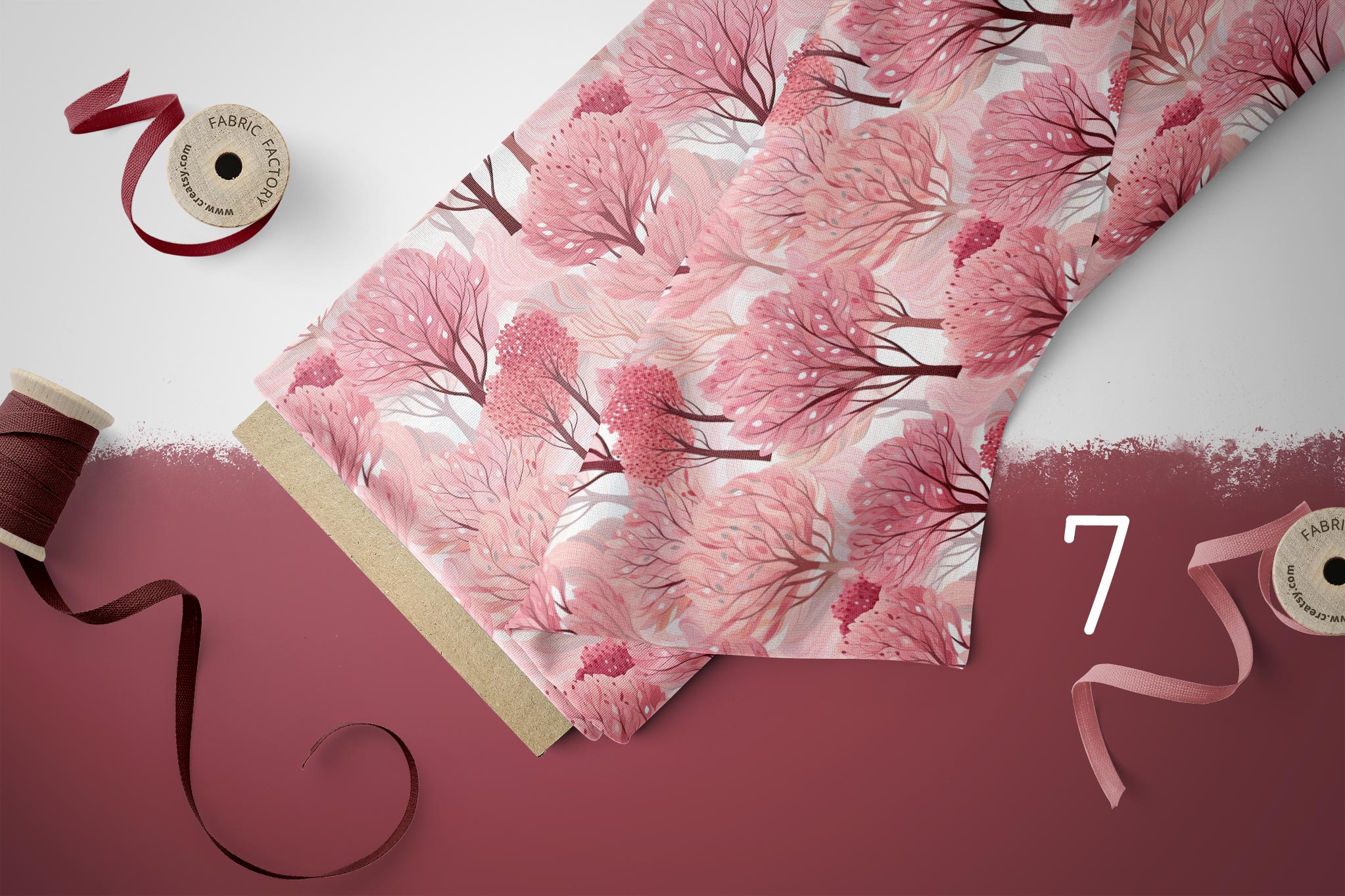 Design "Colorful Trees" COLLECTION 0,5 m