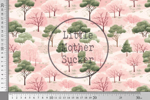 Lycra "Colorful Trees" COLLECTION 0,5 m