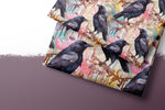 Lade das Bild in den Galerie-Viewer, Design &quot;Floral Raven&quot; COLLECTION 0,5 m
