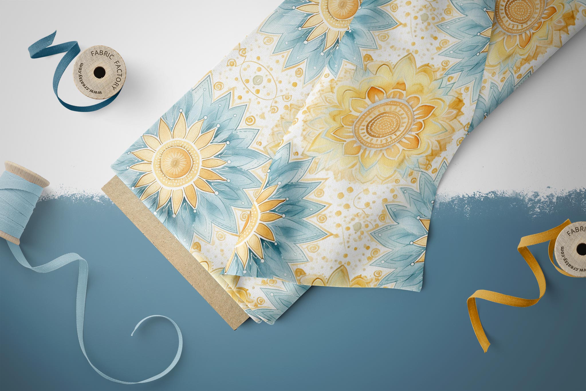 Lycra "Mandala" beach COLLECTION 0,5 m