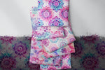 Lade das Bild in den Galerie-Viewer, Frottee Jersey "Mandala" amethyst COLLECTION 0,5 m
