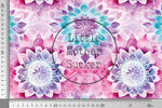 Lade das Bild in den Galerie-Viewer, Frottee Jersey "Mandala" amethyst COLLECTION 0,5 m
