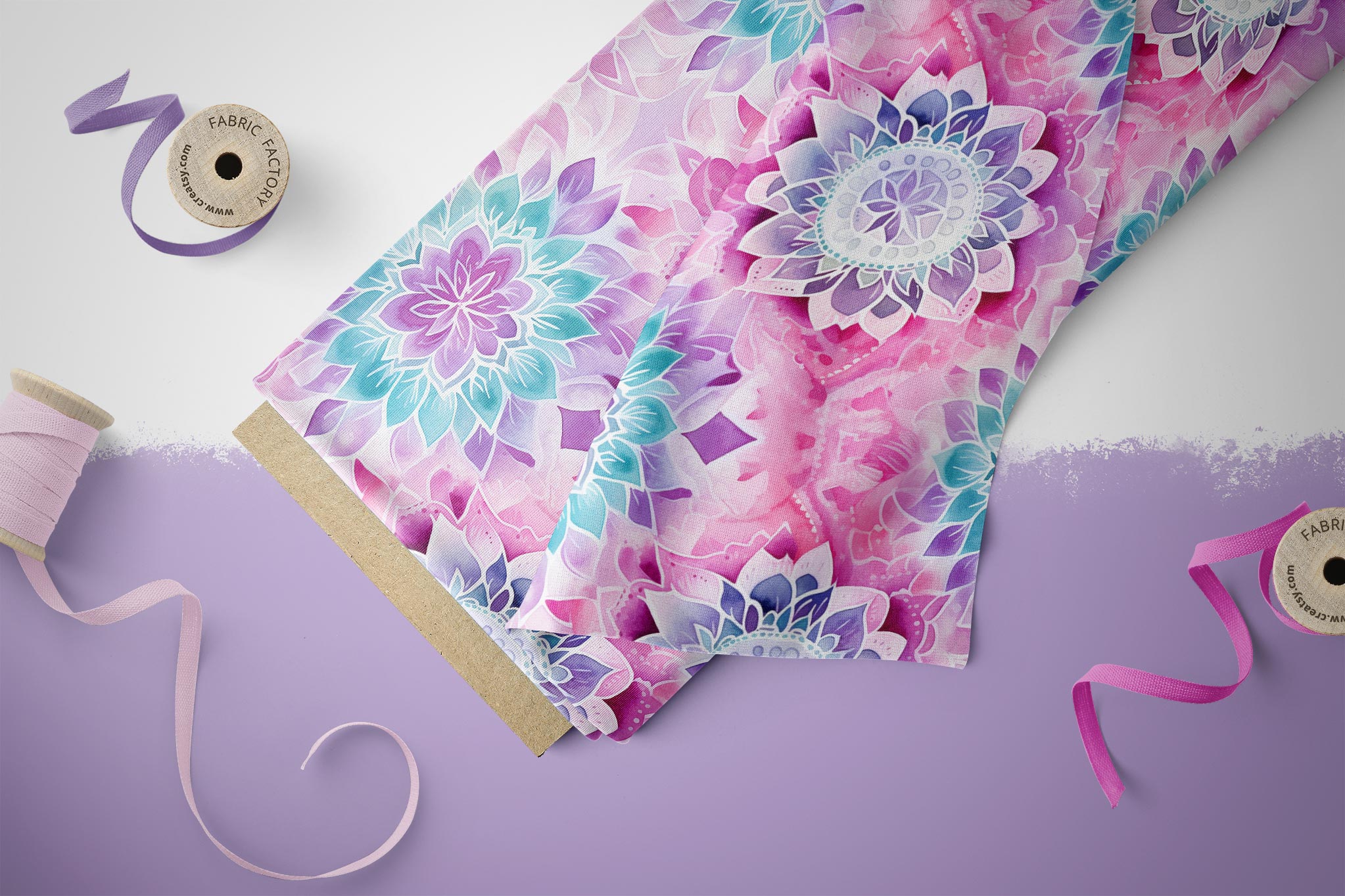 Design "Mandala" amethyst COLLECTION 0,5 m