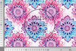 Lade das Bild in den Galerie-Viewer, Frottee Jersey "Mandala" amethyst COLLECTION 0,5 m
