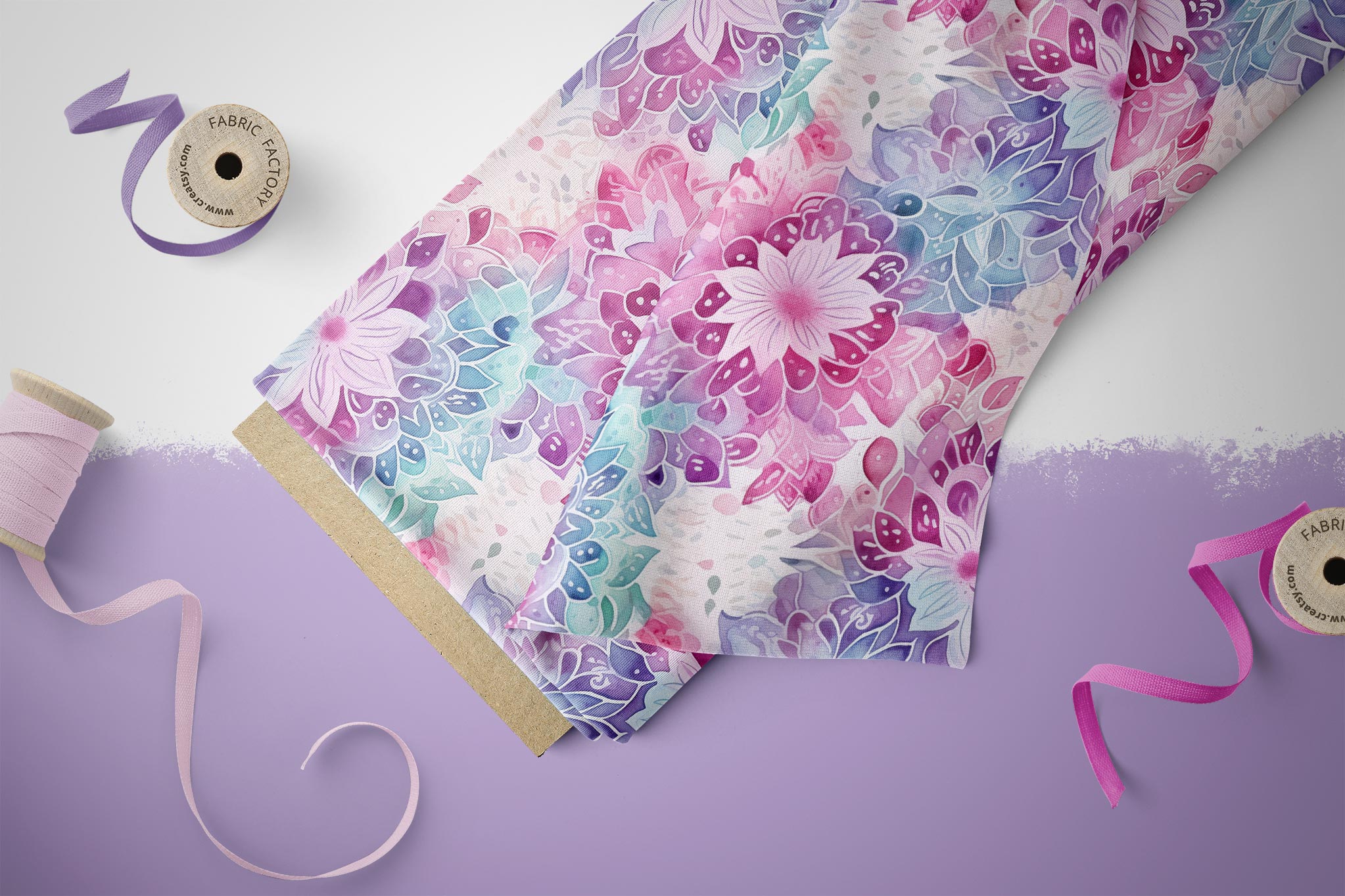 Design "Mandala" amethyst COLLECTION 0,5 m
