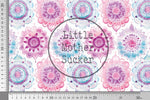 Lade das Bild in den Galerie-Viewer, Frottee Jersey "Mandala" amethyst COLLECTION 0,5 m
