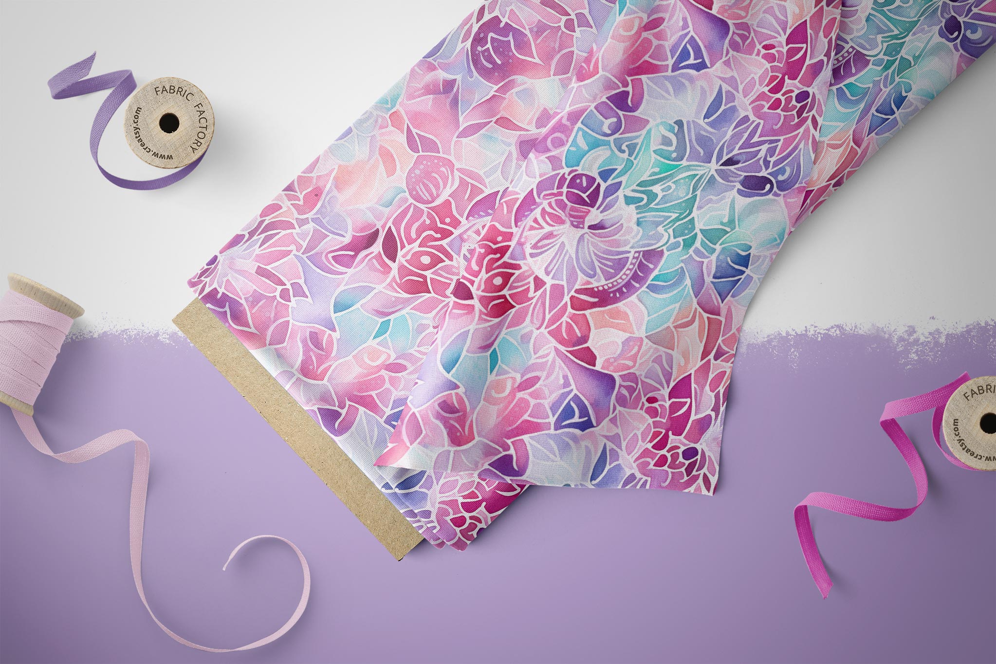 Design "Mandala" amethyst COLLECTION 0,5 m