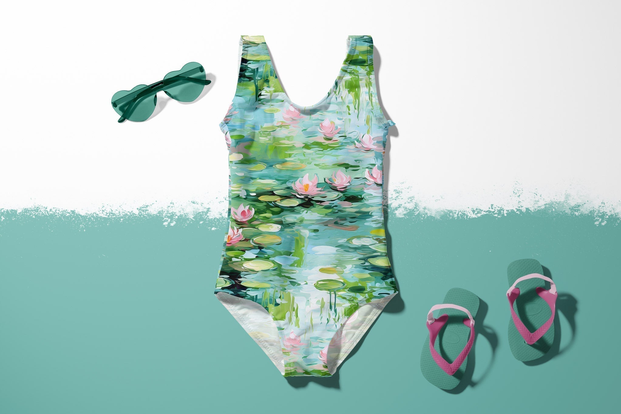 Design "Monets Seerosenteich" 0,5 m