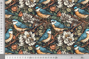 Design "Neo Traditional Birds" COLLECTION 0,5 m