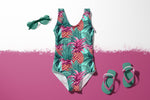 Lade das Bild in den Galerie-Viewer, Design &quot;Pink Pineapple&quot; COLLECTION 0,5 m
