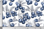 Lade das Bild in den Galerie-Viewer, Design &quot;Sketched Blueberries&quot; COLLECTION 0,5 m

