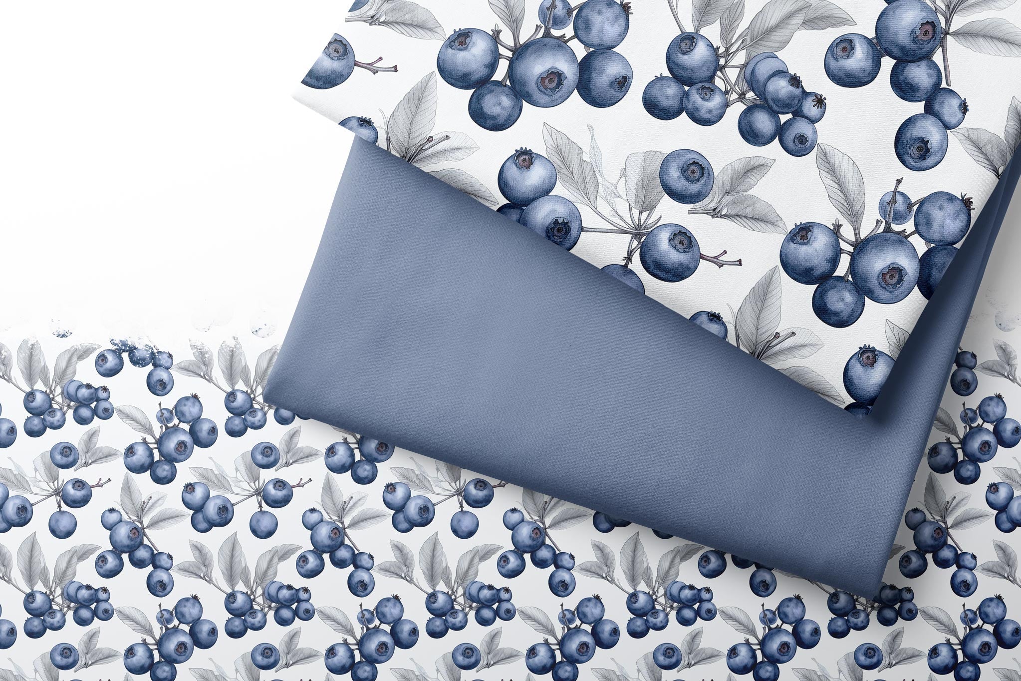 Design "Sketched Blueberries" COLLECTION 0,5 m