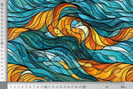 Lade das Bild in den Galerie-Viewer, Design "Stained Glass Waves" 0,5 m
