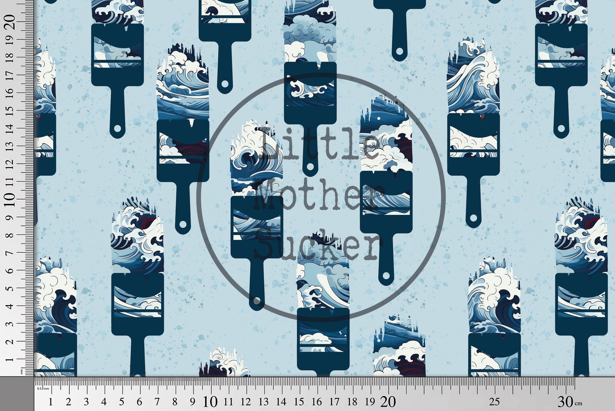 Design "The Great Wave" Brush 0,5 m