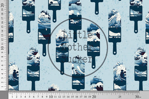 Design "The Great Wave" Brush 0,5 m