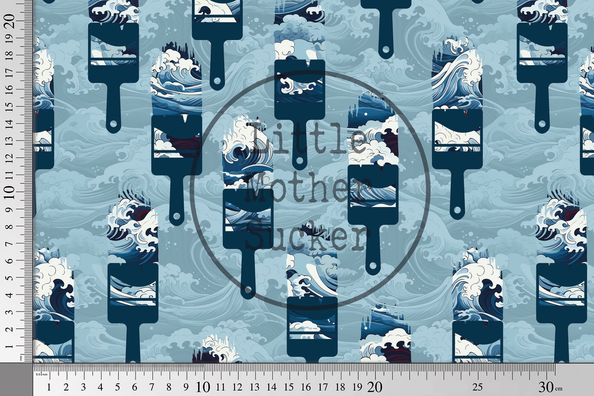 Design "The Great Wave" Brush 0,5 m
